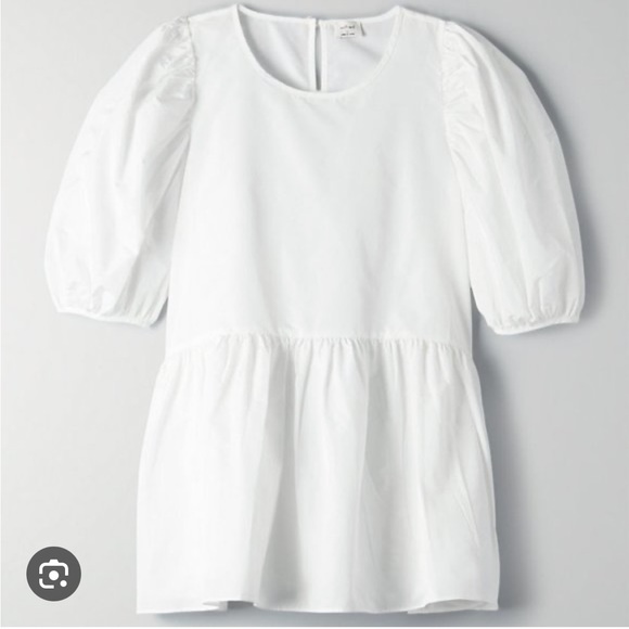 Aritzia Tops - ARITZIA Wilfred Fantasy Blouse - White - Small
